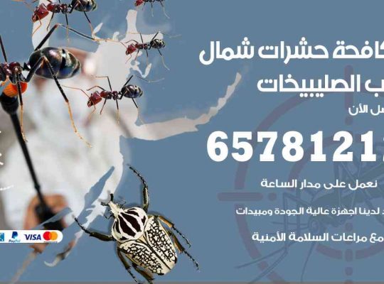 شركات مكافحة حشرات شمال غرب الصليبيخات