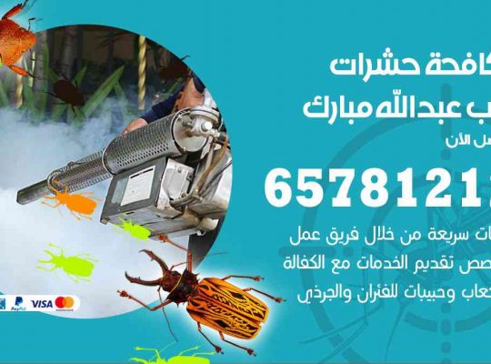 شركات مكافحة حشرات غرب عبدالله مبارك