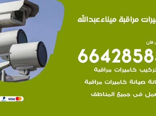 تركيب كاميرات مراقبة ميناء عبد الله