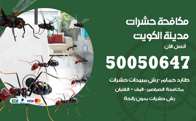 مكافحة حشرات وقوارض الكويت